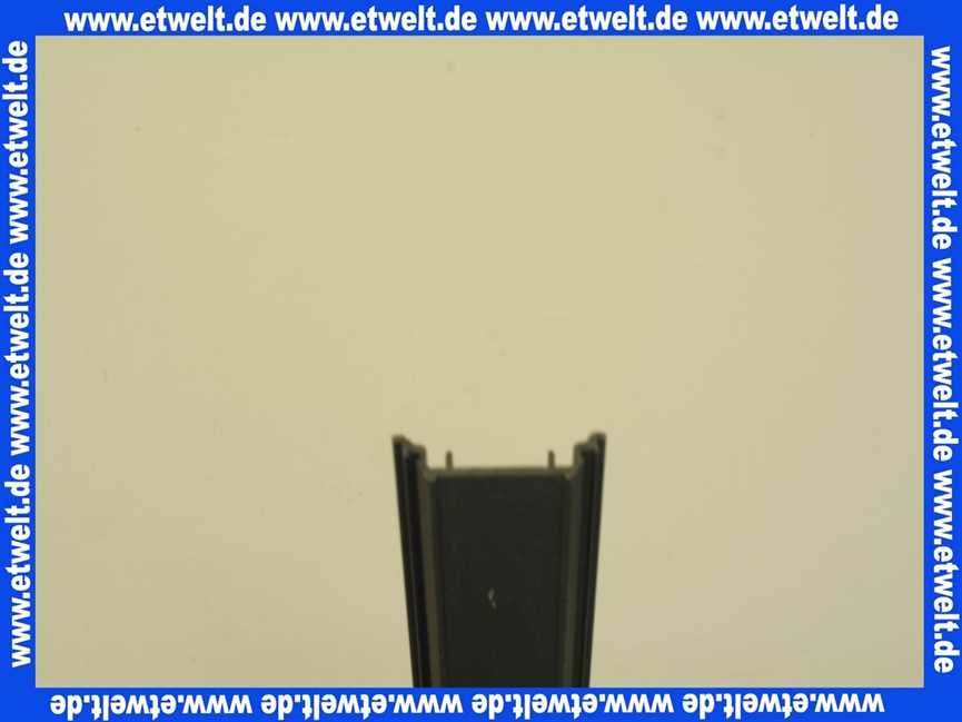 031802 Hüppe Winga 1000 senkrechtes Dichtprofil