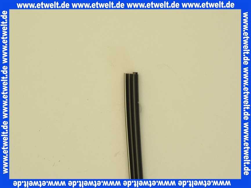 033355 Hüppe Dichtleiste Scharnierseite zu Winga