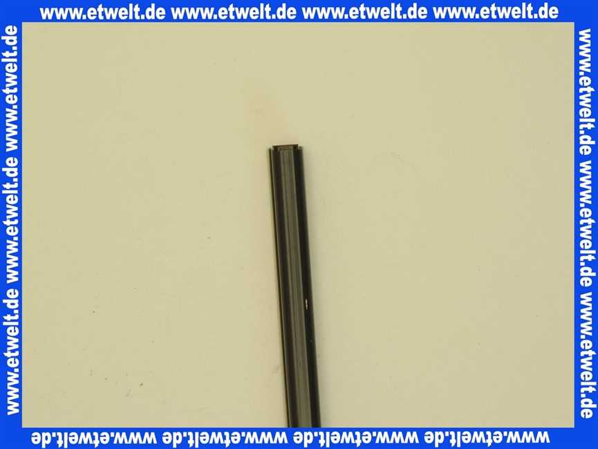 033355 Hüppe Dichtleiste Scharnierseite zu Winga