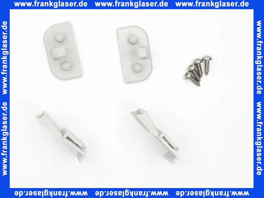 040363 Hüppe Ersatzgleiter zu Derby Top Duschabtrennung Viertelkreis mit Gleittür Grau