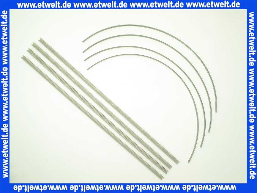 041112 Hüppe Dichtleiste ( VPE 4Stk)