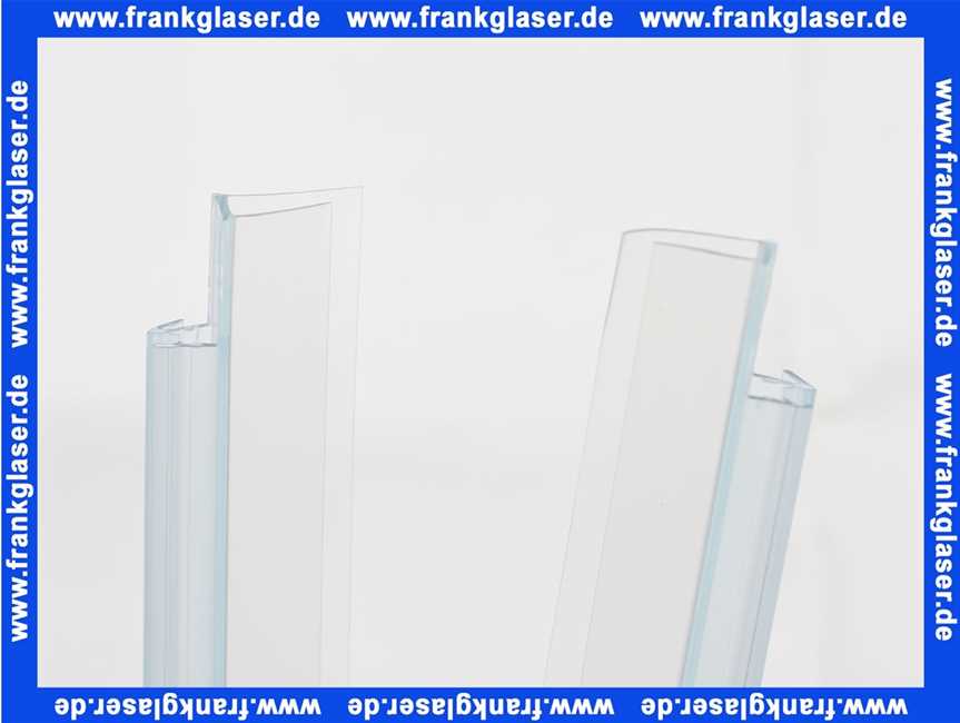 044524 Hüppe Ablauf-Profilsatz für Duschabtrennung