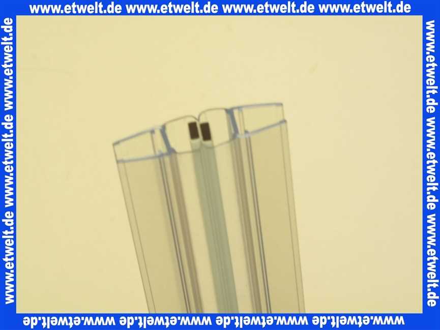 046700 Hüppe Magnetdichtleistensatz