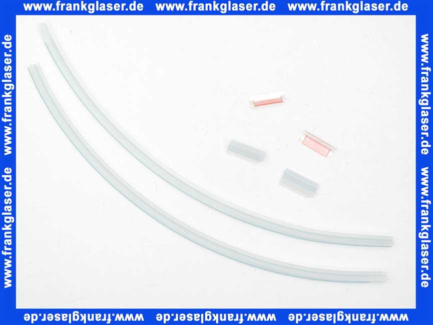 Hüppe Ablaufprofil 054518034321 zu 1002 1/4-Kreis Duschabtrennung