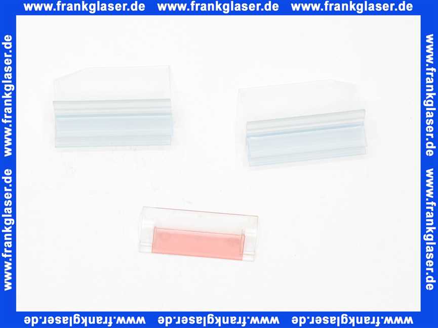 055157 Hueppe untere Dichtleiste Ablaufprofil rechts zu Schwingtüre