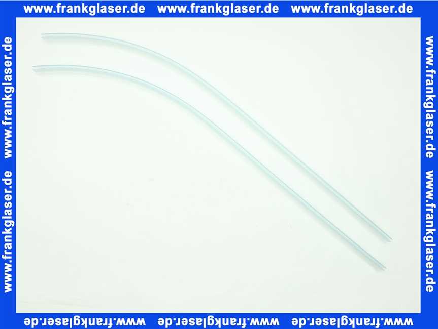 059410 Hüppe Ablaufprofil 2 Stück (li/re) 501 Design zu 51662