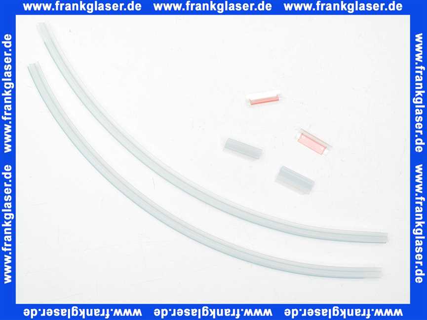 Hüppe Ablaufprofil 054518034321 zu 1002 1/4-Kreis Duschabtrennung