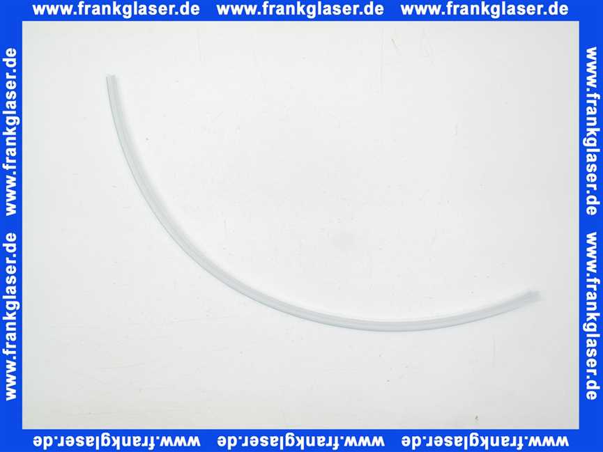 070043 Hüppe Ablaufleiste gebogen 880 mm für 6 mm Glasdicke