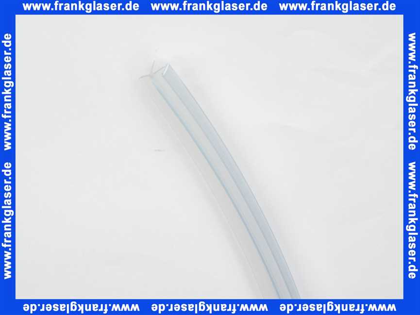 070043 Hüppe Ablaufleiste gebogen 880 mm für 6 mm Glasdicke