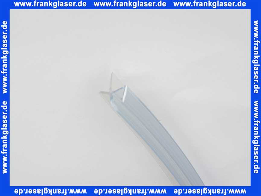 070043 Hüppe Ablaufleiste gebogen 880 mm für 6 mm Glasdicke