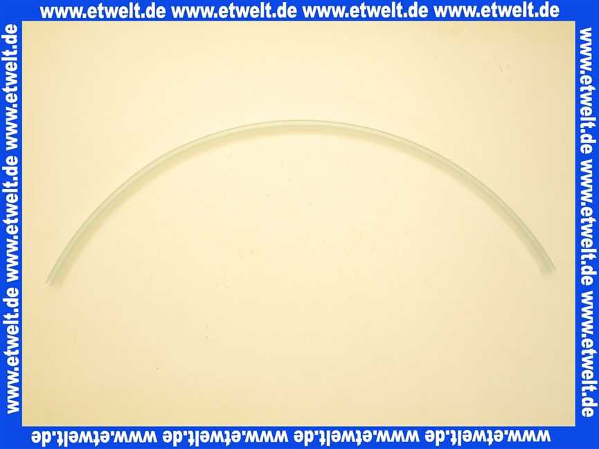 070044 Hüppe Ablaufleiste gebogen 977 mm für für 8 mm Glasdicke