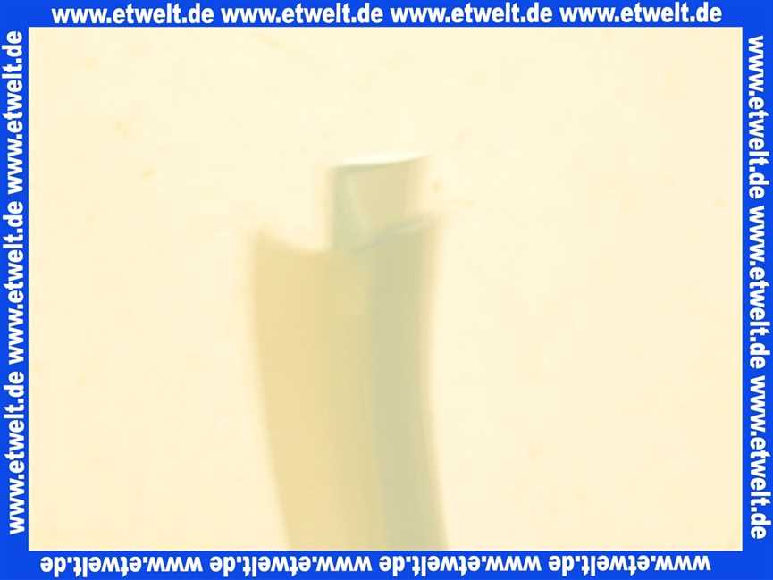 070044 Hüppe Ablaufleiste gebogen 977 mm für für 8 mm Glasdicke