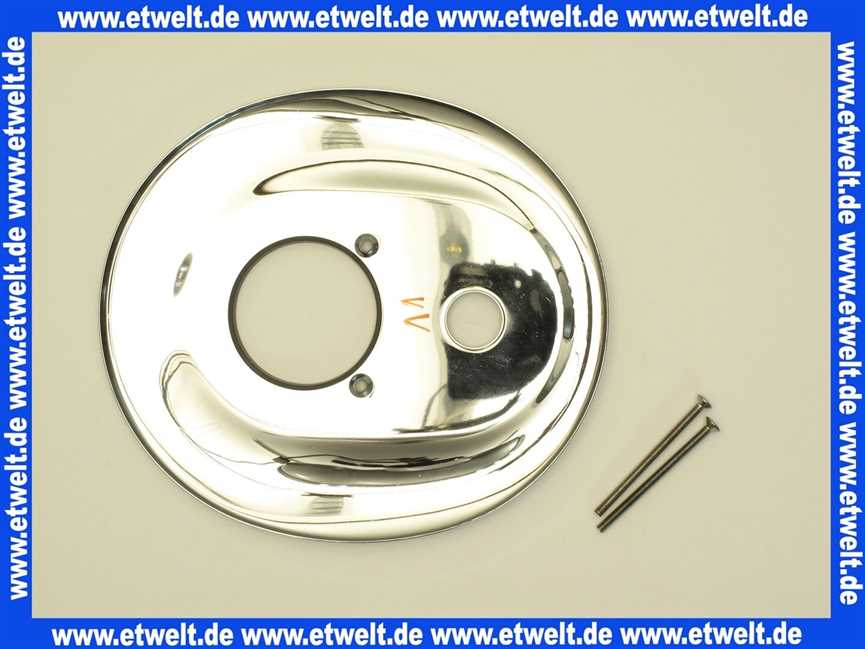 A963621AA Ideal Standard Rosette mit Distanzrahmen zu UP Armatur mit Umstellung