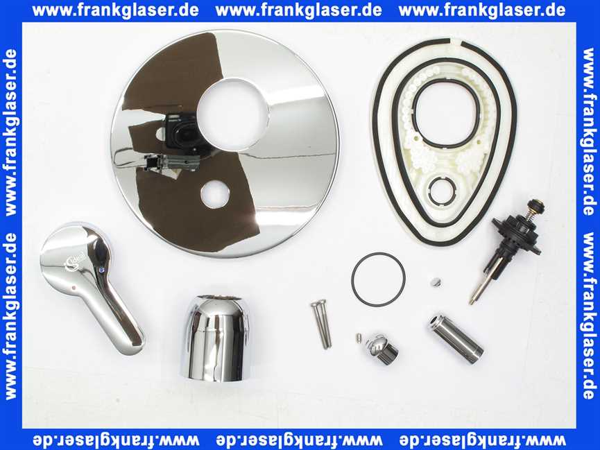 A5837AA Ideal Standard Fertigmontageset Bausatz 2 zu Connect Blue Badearmatur Oberfläche chrom