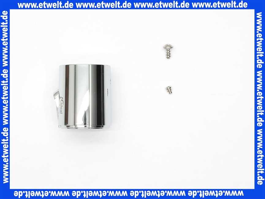 A960035AA Ideal Standard Temperaturgriff chrom