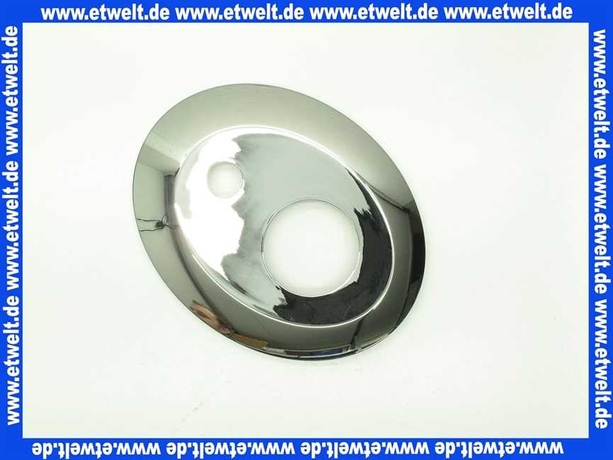 A960141AA Ideal Standard ROSETTE BADE UP CHROM