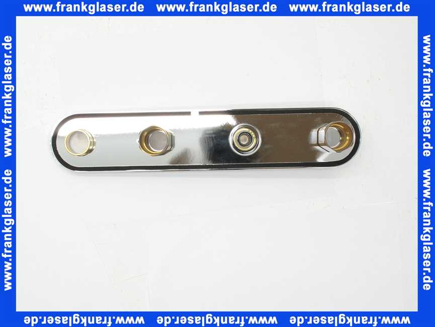 A960529AA Ideal Standard Sockelplatte KLEBZST 4 Loch Badearmatur MOMENTS