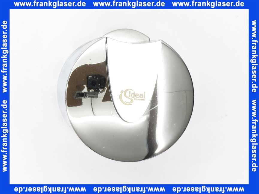 A960825PQ Ideal Standard Trias Temperaturgriff Chrom-Velourchrom