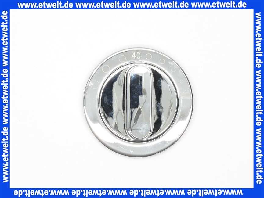 A961105AA Ideal Standard Temperatur Wähl Griff verchromt