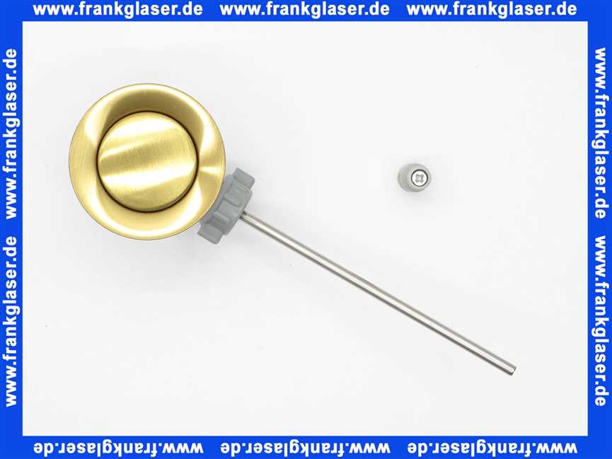 Ideal Standard Ablaufgarnitur Brushed Gold A961230A2