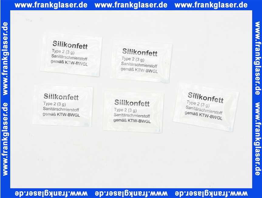 Ideal Standard Armatur-Fett, 5 Beutel a 3g A961261NU