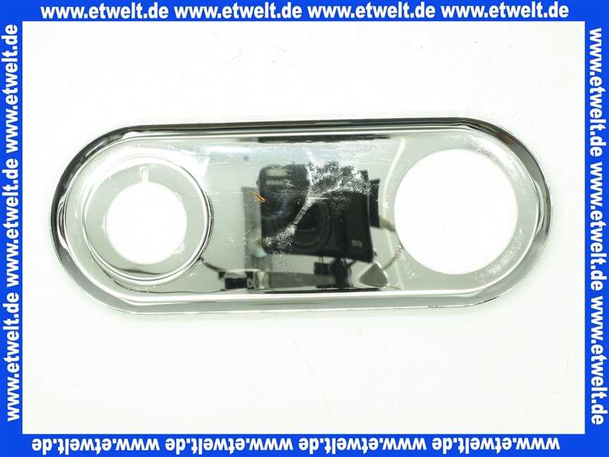 A962078AA Ideal Standard Rosette UP WT Wandarmatur MELANGE