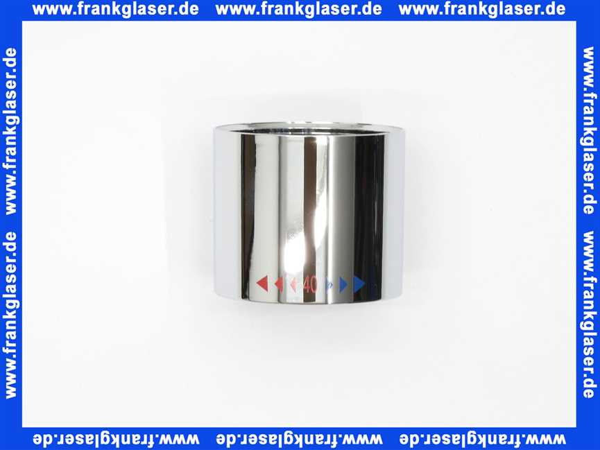 Ideal Standard Abdeckkappe für Therm.-Kart.BS2 Easy-Box Chrom A962391AA