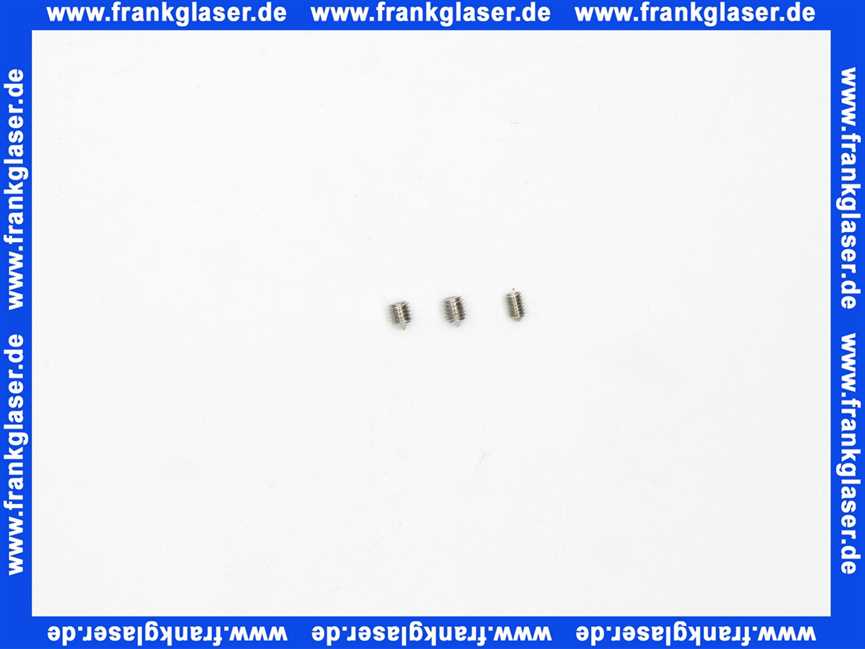 Ideal Standard Gewindestift-Set M5x6 / M4x6 A963667NU