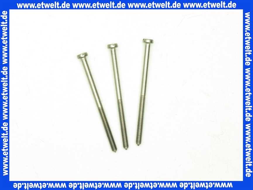 A963825NU Ideal Standard ZYLINDERSCHRAUBE M4X64 (3X)