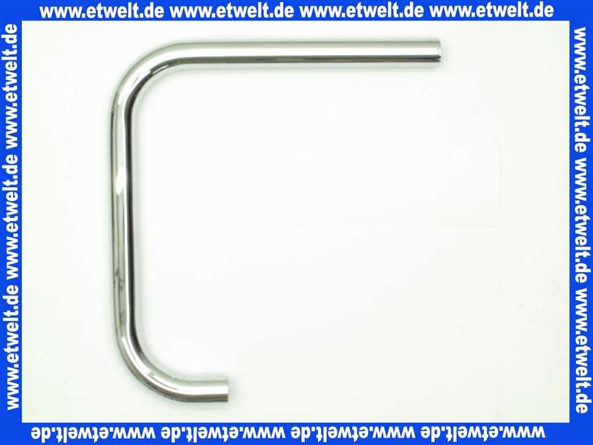 B960498AA Ideal Standard Rohr Auslauf U 230mm komplett chrom