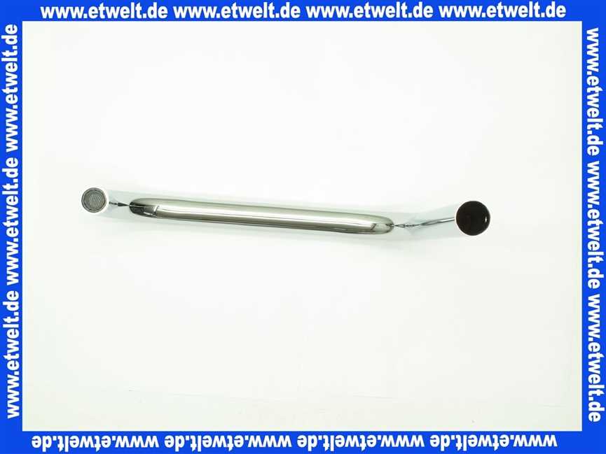 B960498AA Ideal Standard Rohr Auslauf U 230mm komplett chrom