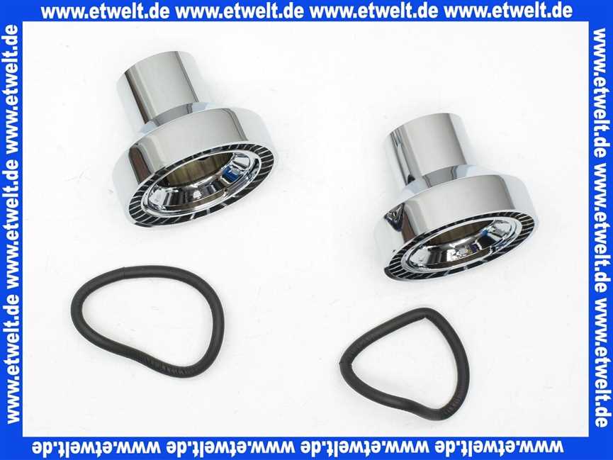 B960575AA Ideal Standard ROSETTENSET 2 STÜCK