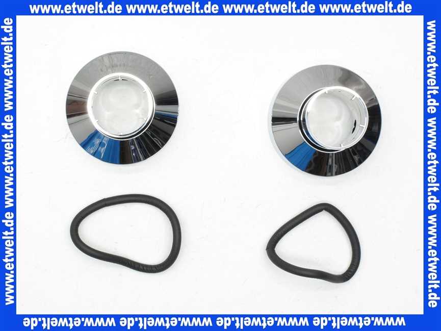 B960575AA Ideal Standard ROSETTENSET 2 STÜCK