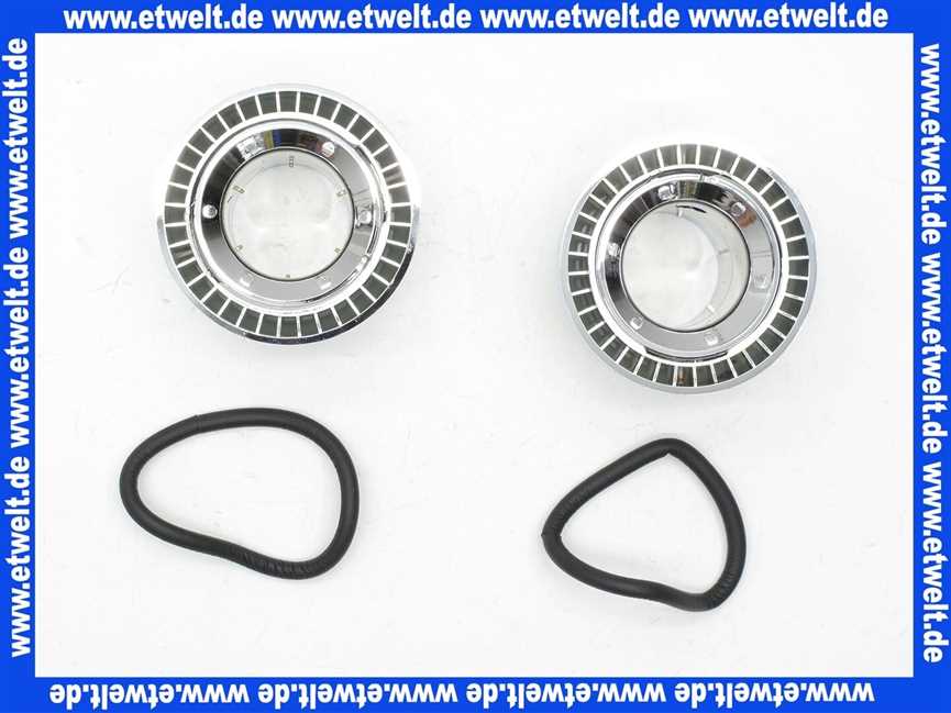 B960575AA Ideal Standard ROSETTENSET 2 STÜCK