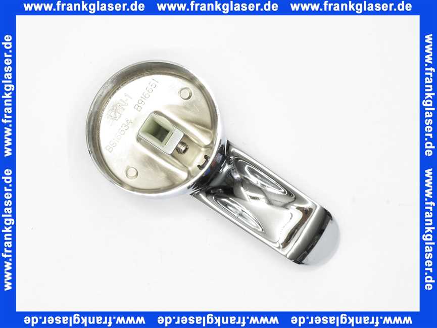 Ideal Standard Griffhebel Ceraplus, Logo/ISI, Chrom B960685AA