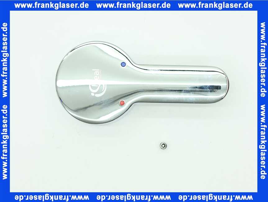 Ideal Standard Griff Connect Blue, D47,Logo ISI, rot/blau markierung, Chrom B961011AA