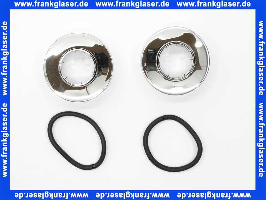 Ideal Standard Schubrosetten-Set Chrom B961016AA