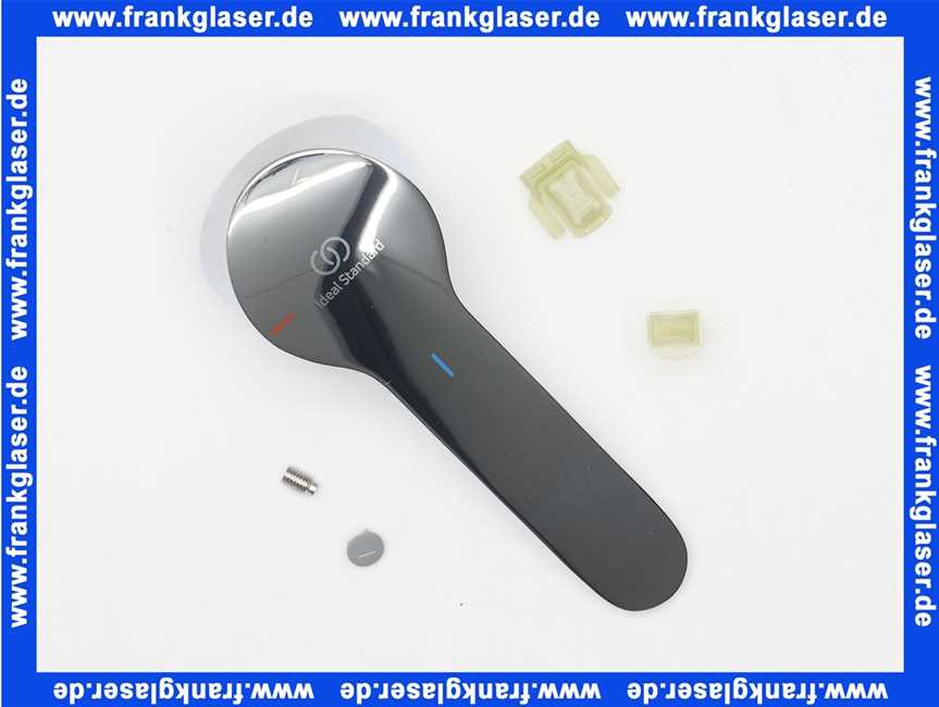 Ideal Standard Griff für Küchenarmatur Ceraflex, Logo ISI, Chrom B961461AA