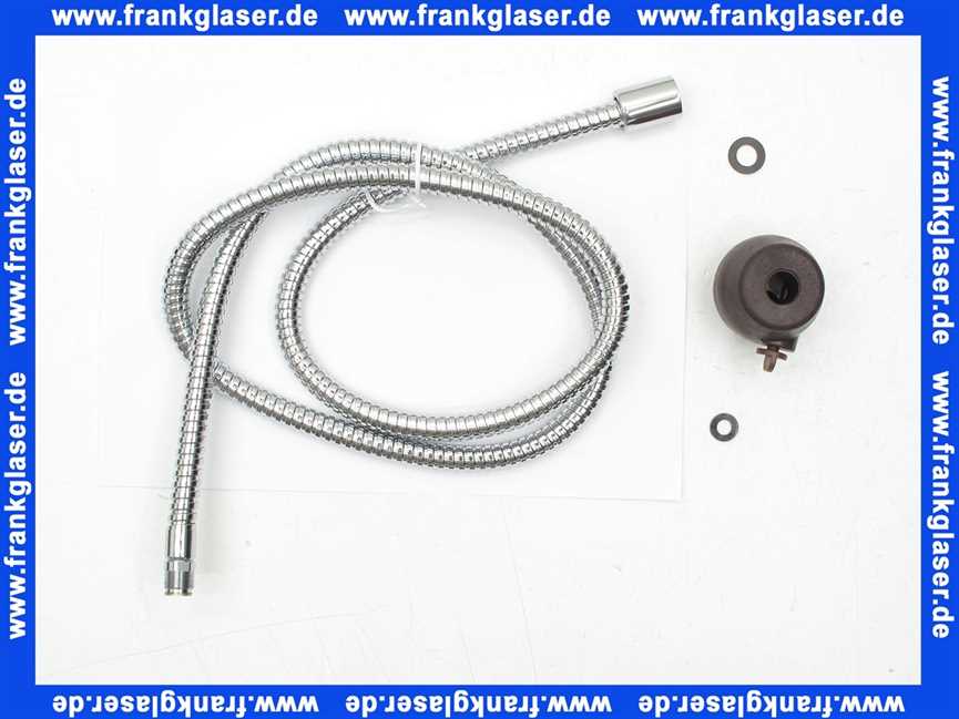 B964682AA Ideal Standard Brauseschlauch Schlauch komplett mit Gegengewischt zu Brause Ausziehbrause