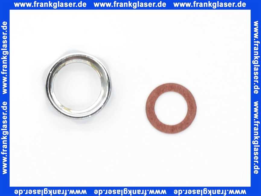 B964837AA Ideal Standard Überwurfmutter mit Fieberdichtung 1/2 Zoll x 16mm verchromt