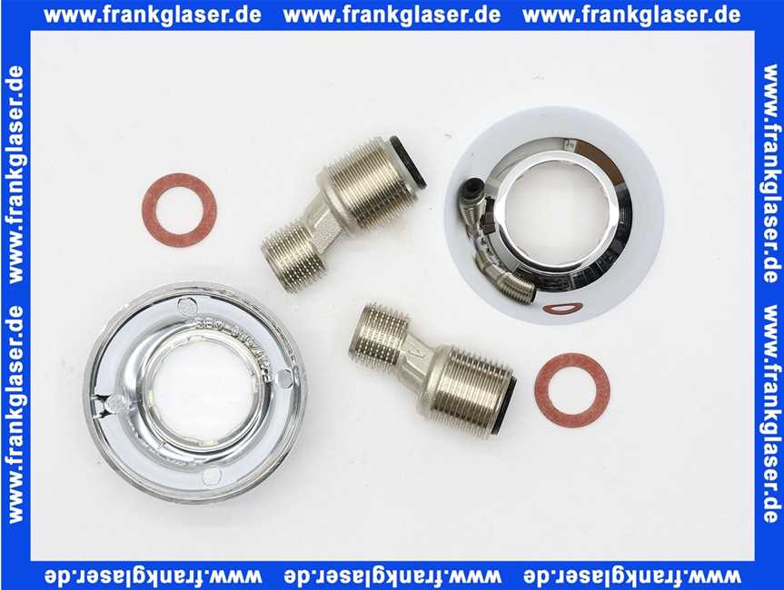 B964888AA Ideal Standard CONNECTING SET (WITH NOISE REDUCER) CHR