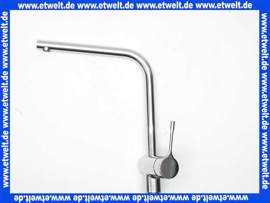 BC174AA Ideal Standard Küchenarmatur Ceralook mit hohem Auslauf Ausladung 225mm chrom