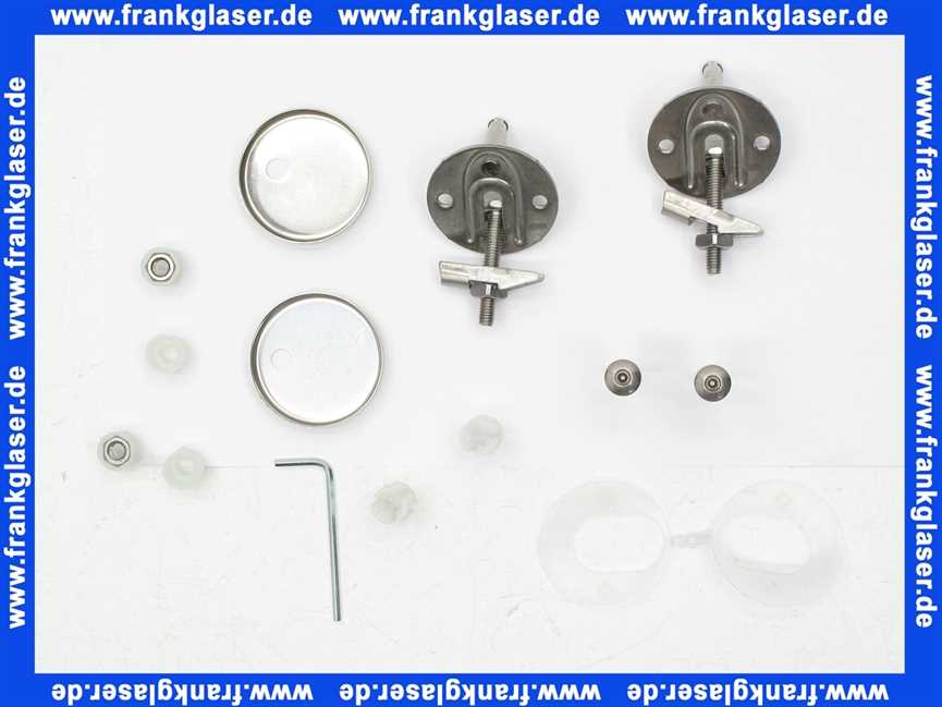 EV286AA Ideal Standard Connect Ersatzscharnier Scharnier chrom für WC-Sitz