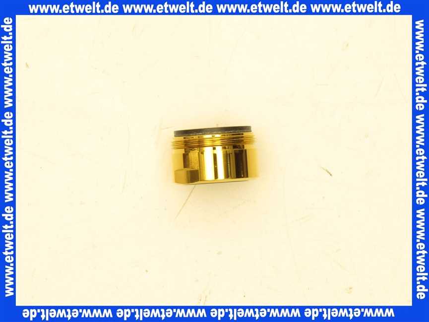 H960108A4 Ideal Standard Strahlregler komplett vergoldet