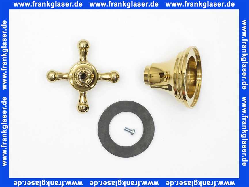 H960134A9 Ideal Standard Kreuzgriff chaud mit Glockenrosette