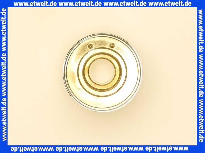 H960818AA Ideal Standard Glocke mit Kunststoffeinsatz und Schraube verchromt