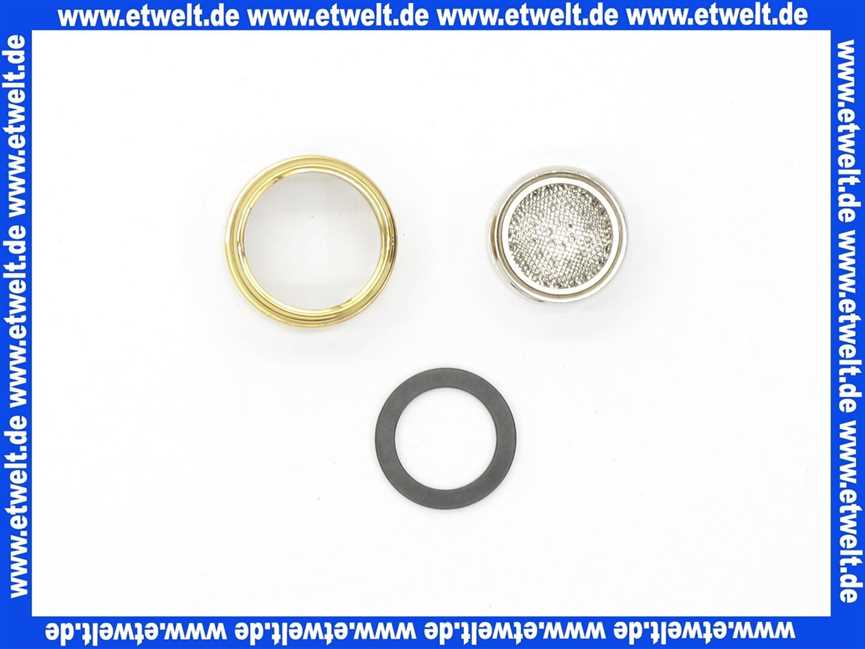 H960975A4 Ideal Standard Luftsprudler komplett vergoldet