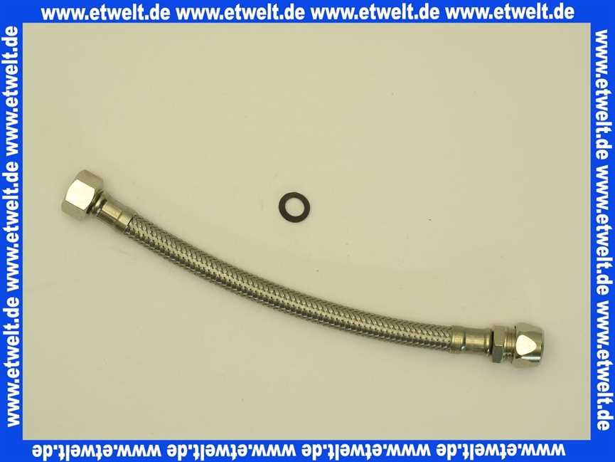 H962033NU Ideal Standard FLEX SCHLAUCH Ø10 - M15x1 LÄNGE 220MM