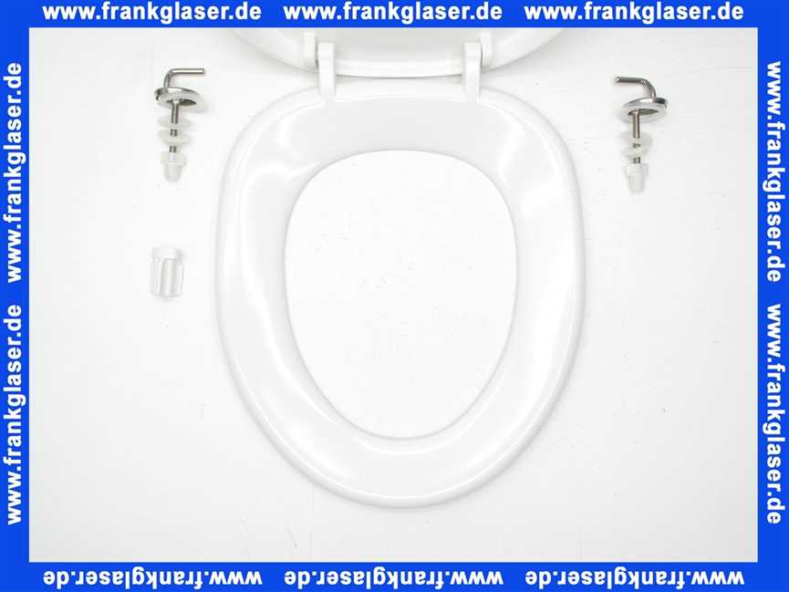 K700701 Ideal Standard WC-Sitz Isabella mit Deckel in Weiß komplett mit Edelstahlscharnieren und Puffern