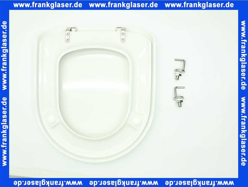 K701501 Ideal Standard WC-Sitz Tizio-Luxus mit Deckel in weiss und Scharnier in chrom